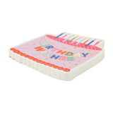 Birthday Wishes Diecut Cake Napkin Set