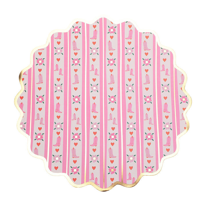 Boot Scoot Blooms Placemats (10 ct)