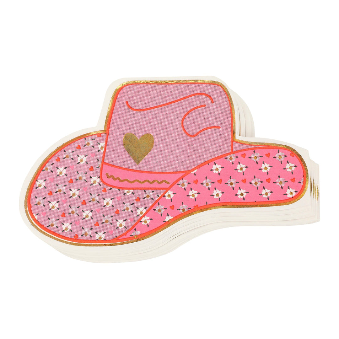 Hey Cowgirl Diecut Napkins (20 ct)