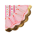 Boot Scoot Blooms Diecut Dessert Napkin Set