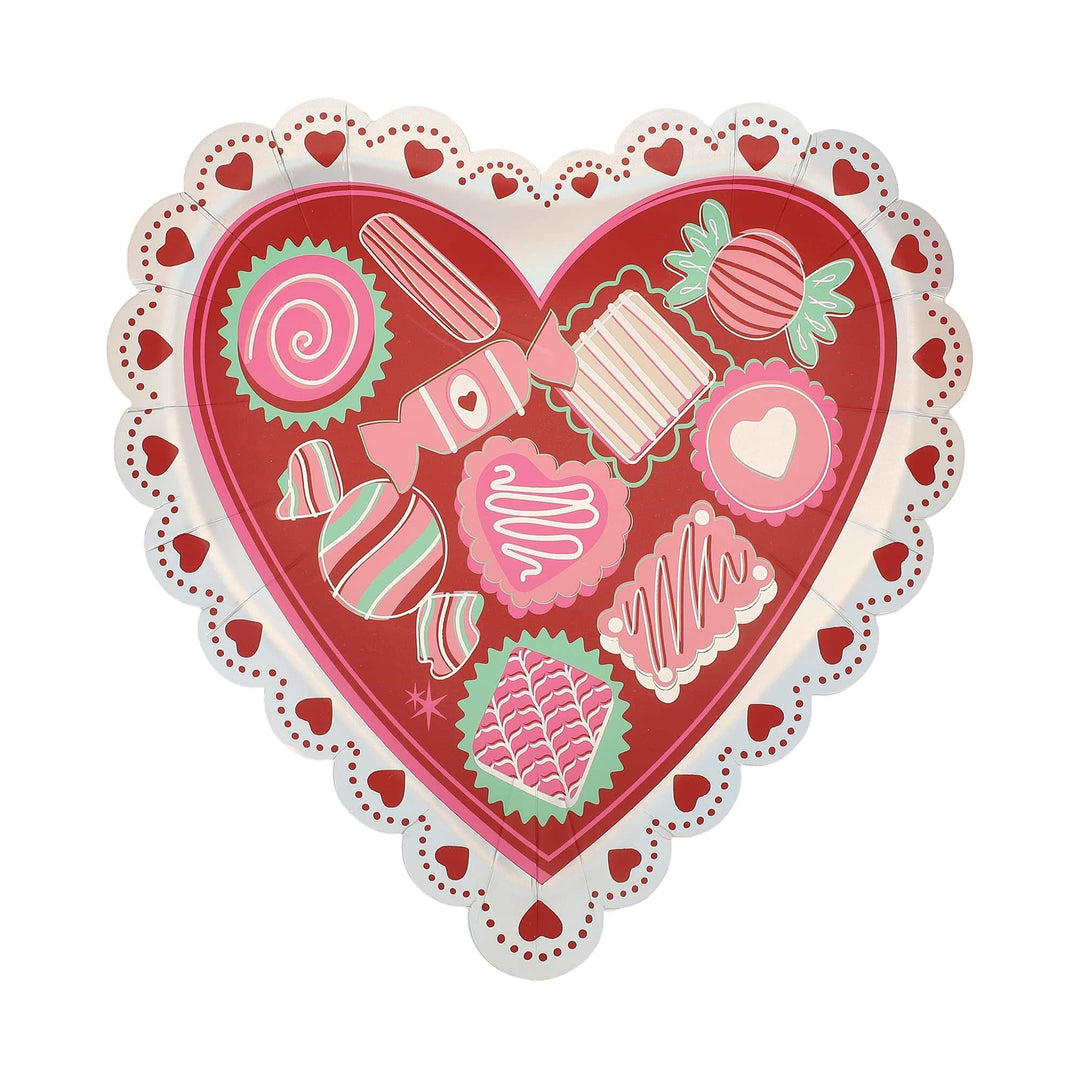 Heart Plates (10 count)