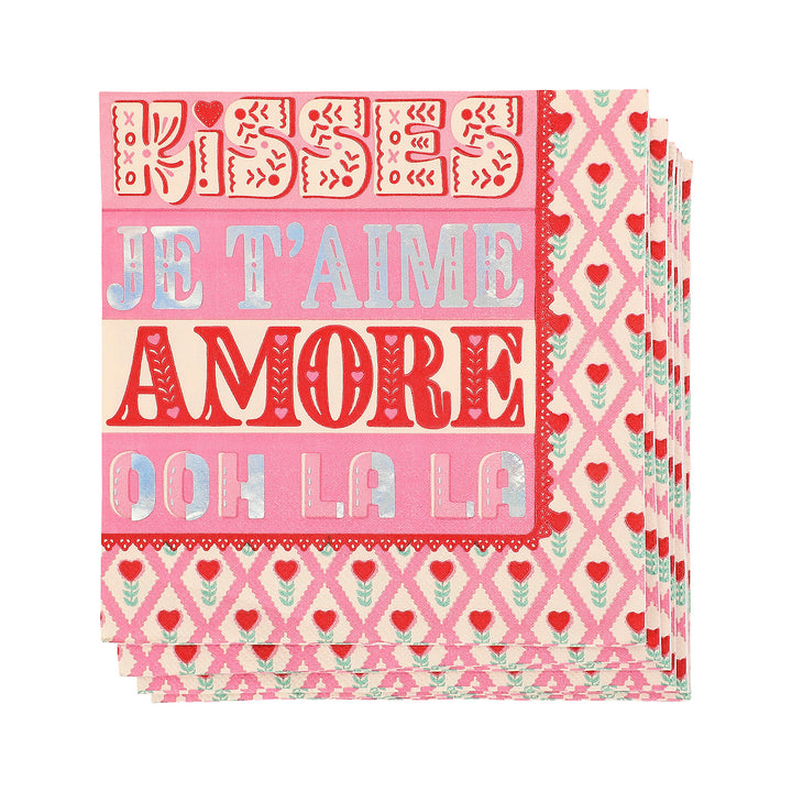Ooh La Love Napkins (20 count)