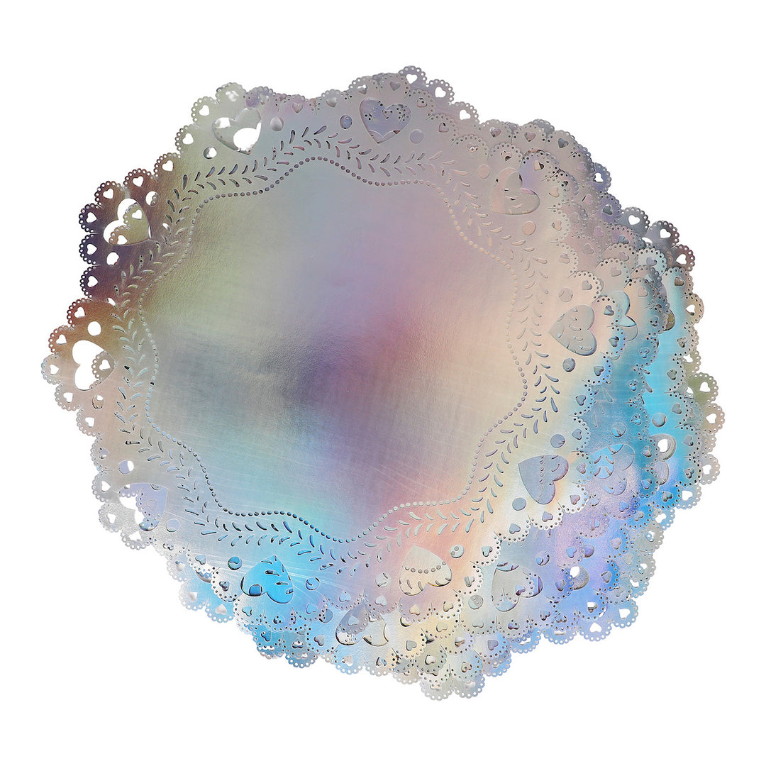 Iridescent Doily Placemats (10 count)