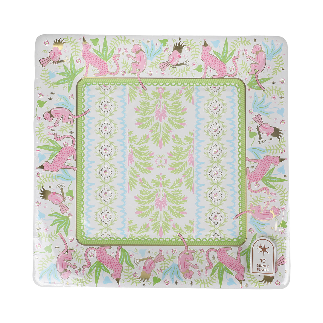 Party Animals Dinner Plates (10 ct)