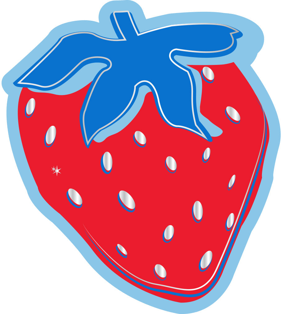 Red, White &amp; Berry Dessert Plate (10 ct)