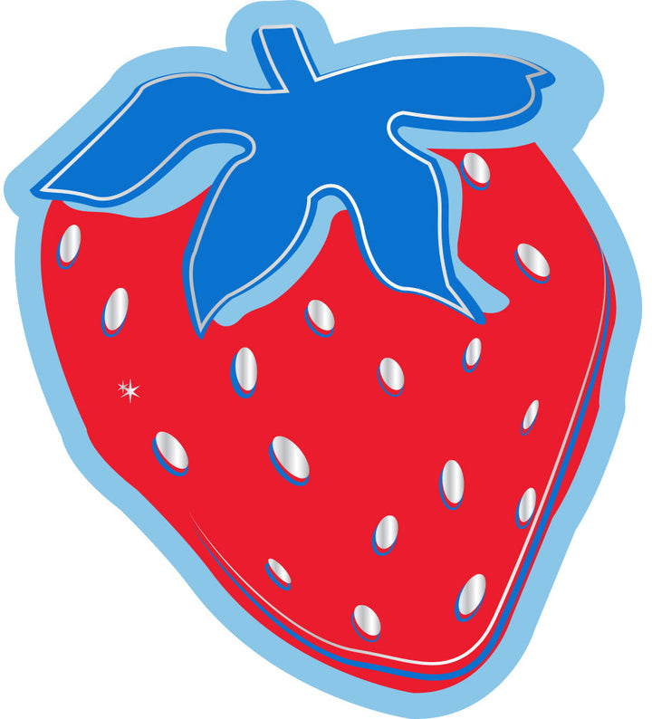 Red, White &amp; Berry Dessert Plate (10 ct)