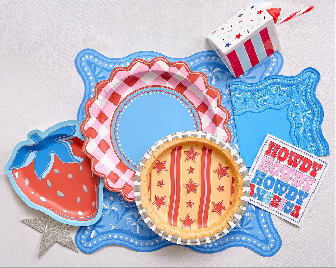 Miss American Pie Dessert Plate (10 ct)
