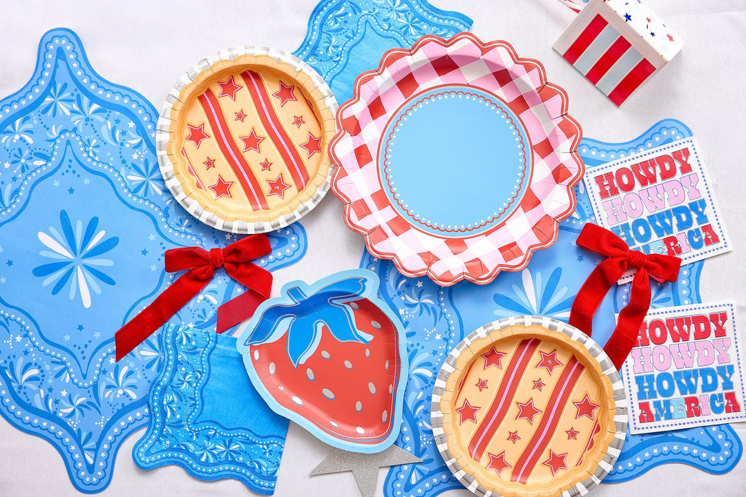 Miss American Pie Dessert Plate (10 ct)