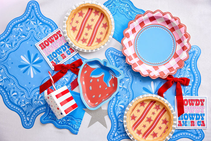 Picnic Perfect Gingham Dinner Plates (10 ct)