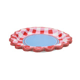 Picnic Perfect Gingham Dinner Plate