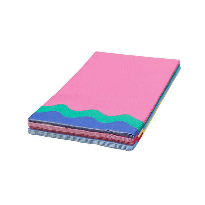 Colorwave Guest Napkins (16 ct, 4 colors)