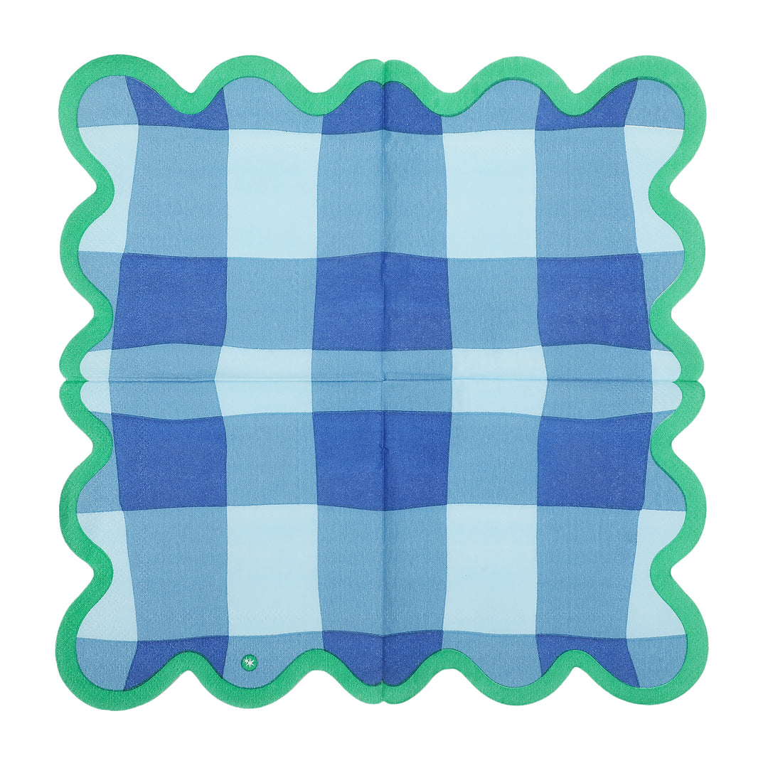 Colorwave Gingham Cocktail Napkins (20 ct)
