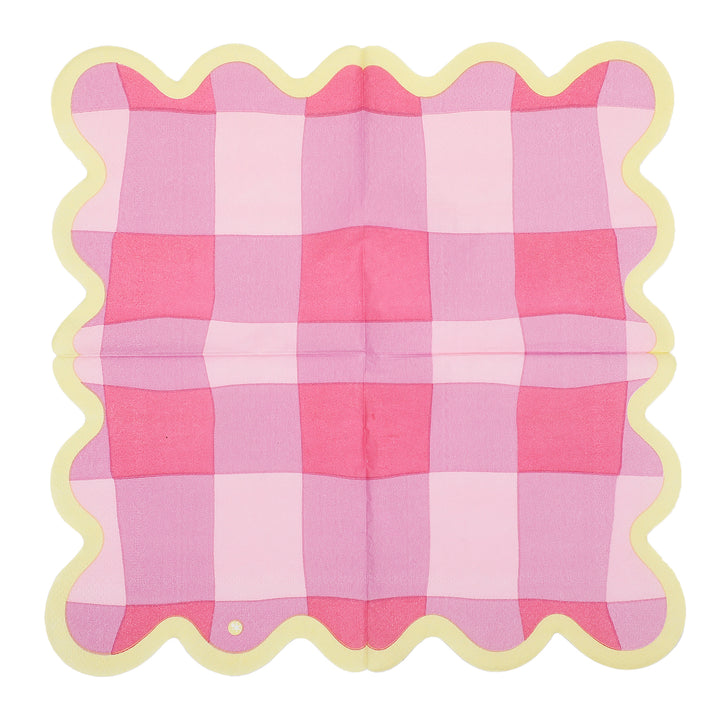 Colorwave Gingham Cocktail Napkins (20 ct)