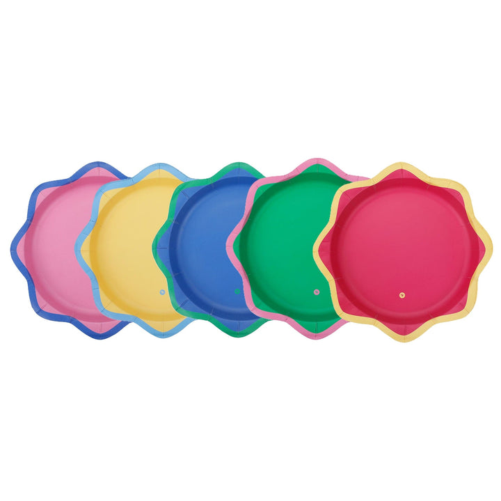 Colorwave Dessert Plates (10 ct, 5 colors)