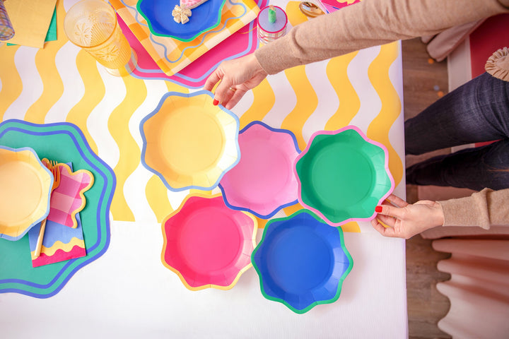 Colorwave Dessert Plates (10 ct, 5 colors)