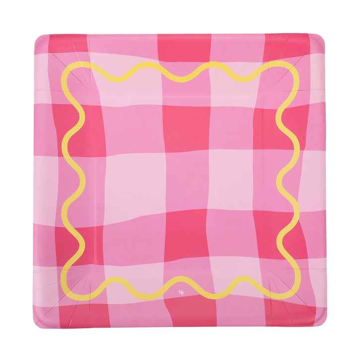 Colorwave Gingham Dinner Plates (10 ct)