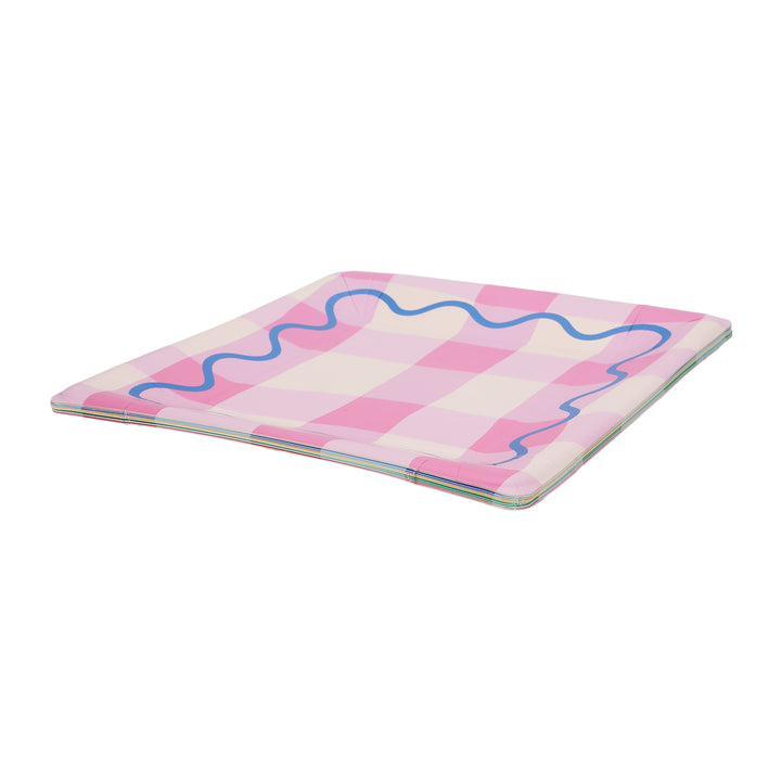 Colorwave Gingham Dinner Plates (10 ct)