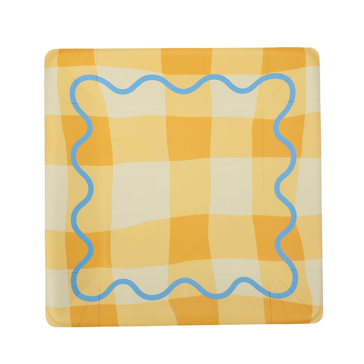 Colorwave Gingham Dinner Plates (10 ct)