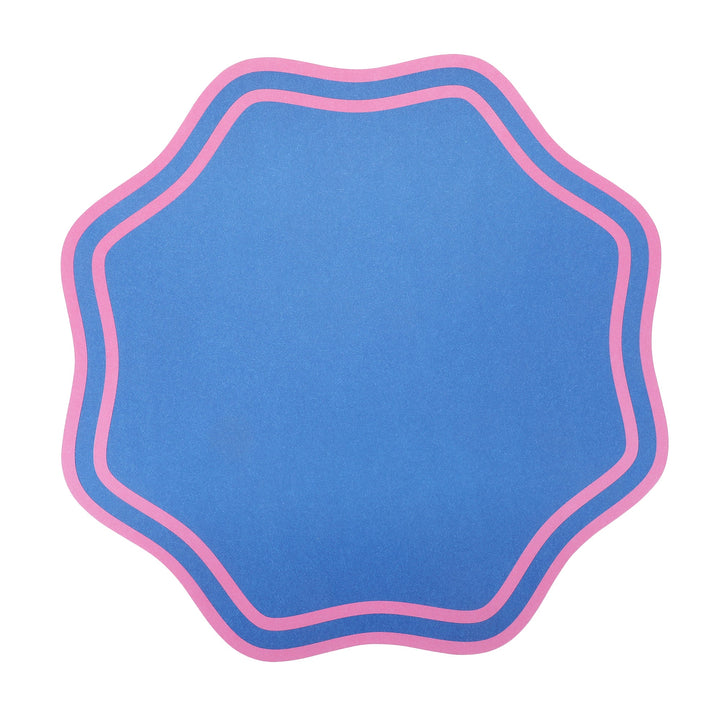 Colorwave Scalloped Placemats (10 ct, 5 colors)