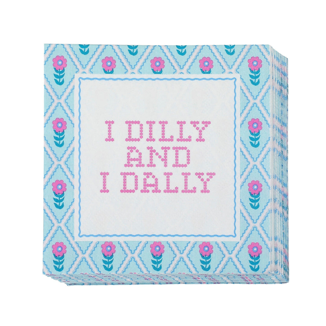 Packed Party Hotter Than My Candle Count Paper Cocktail Napkins - 20 Count Funny Birthday Napkins, 5x5 Inch Folded