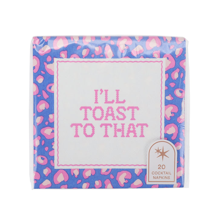 Cheeky Sayings Cocktail Napkin Tray (6 sayings)