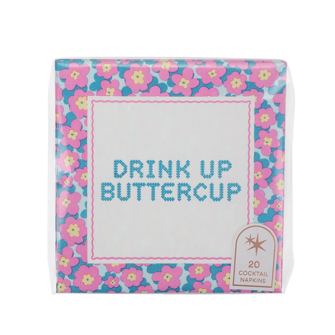 Cheeky Sayings Cocktail Napkin Tray (6 sayings)