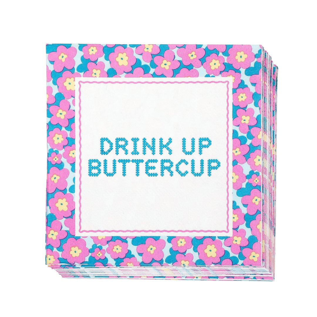 Packed Party Understood The Assignment Paper Cocktail Napkins - 20 Count Funny Birthday and Girls Night Napkins, 5x5 Inch