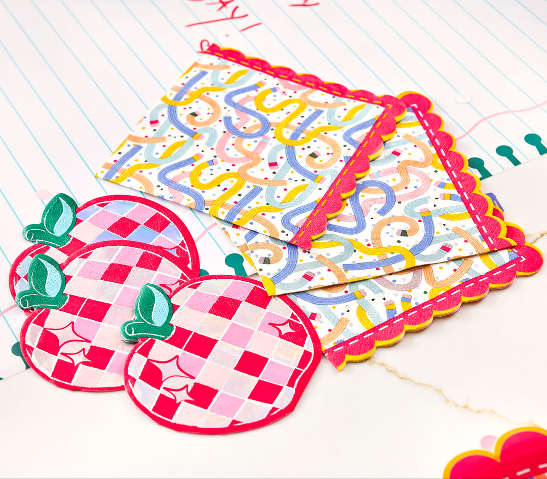 Disco Apple Dessert Napkins (20 ct)