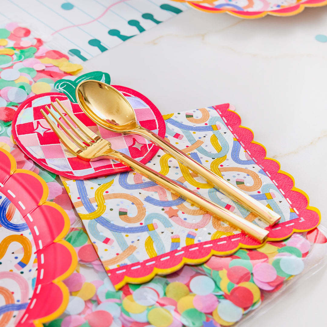 Disco Apple Dessert Napkins (20 ct)