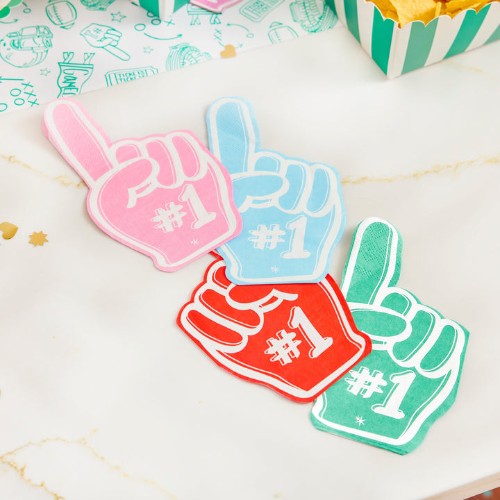 Packed Party Game Day Napkins, 6.5 In Party Paper