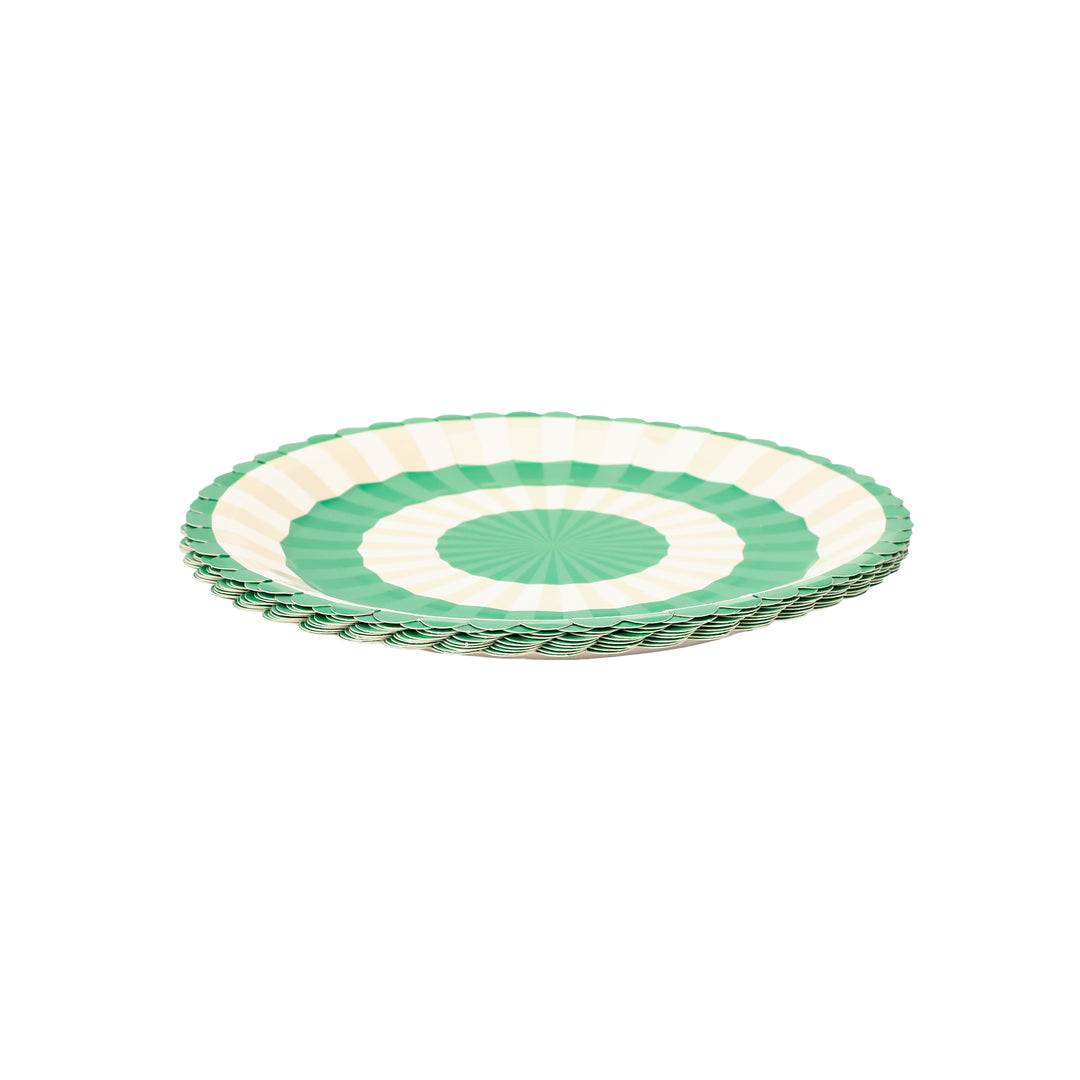 Fans of Fun Dinner Plates (10 ct)