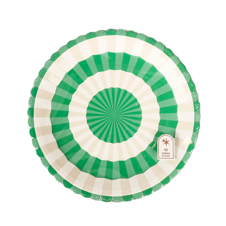 Fans of Fun Dinner Plates (10 ct)