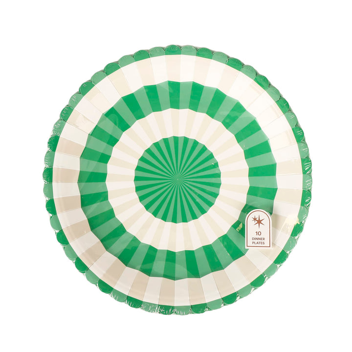Packed Party Game Day 10 In Paper Plates Set