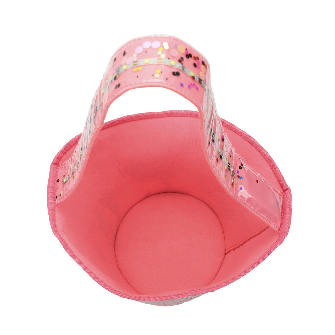 PINK-A-BOO LIGHT-UP CONFETTI TREAT BUCKET