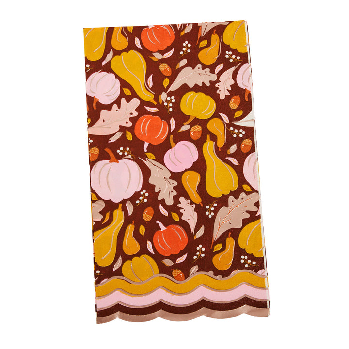 Packed Party Harvest Guest Towel Paper Party Ware