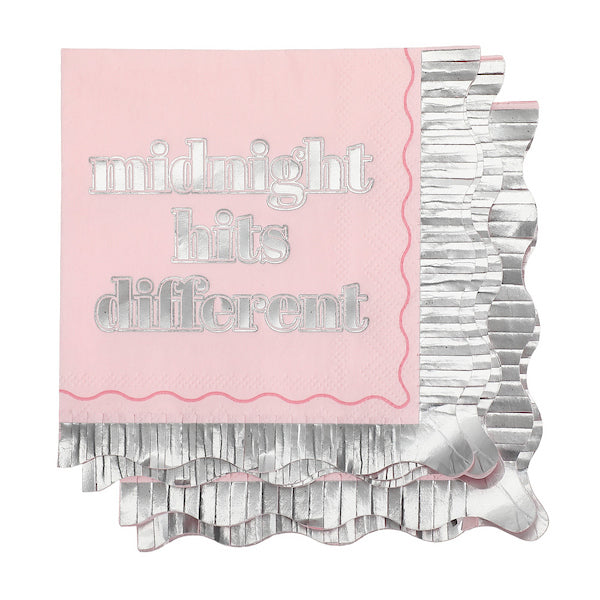 Midnight Hits Different Cocktail Napkins