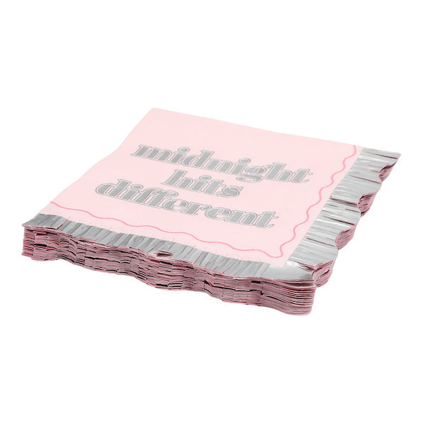 Midnight Hits Different Cocktail Napkins