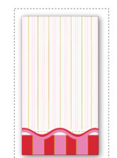 Packed Party Pink Stripe Guest Towel Paper Party Ware