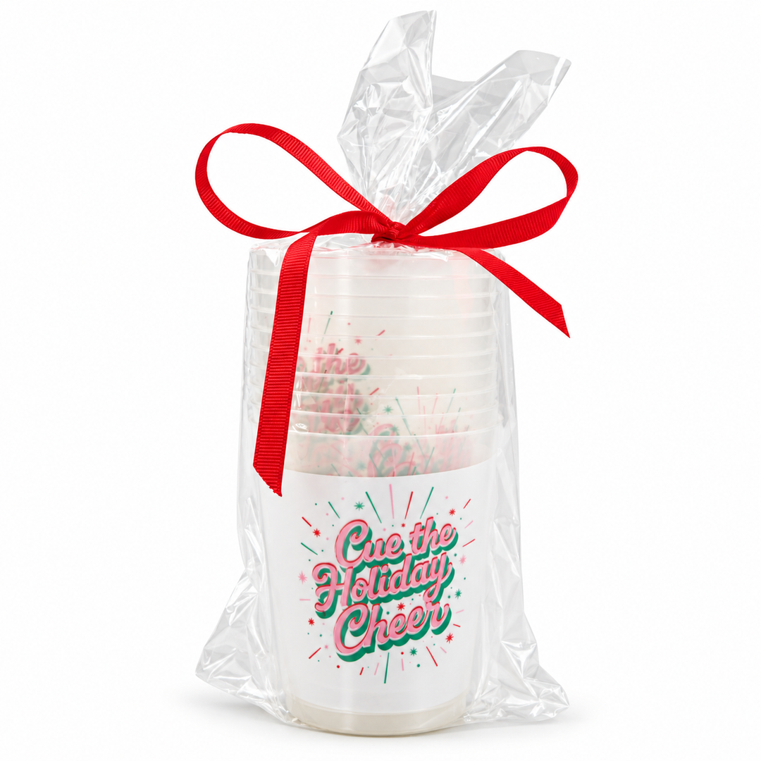 Packed Party Cupstack Cheer White Party Accessory