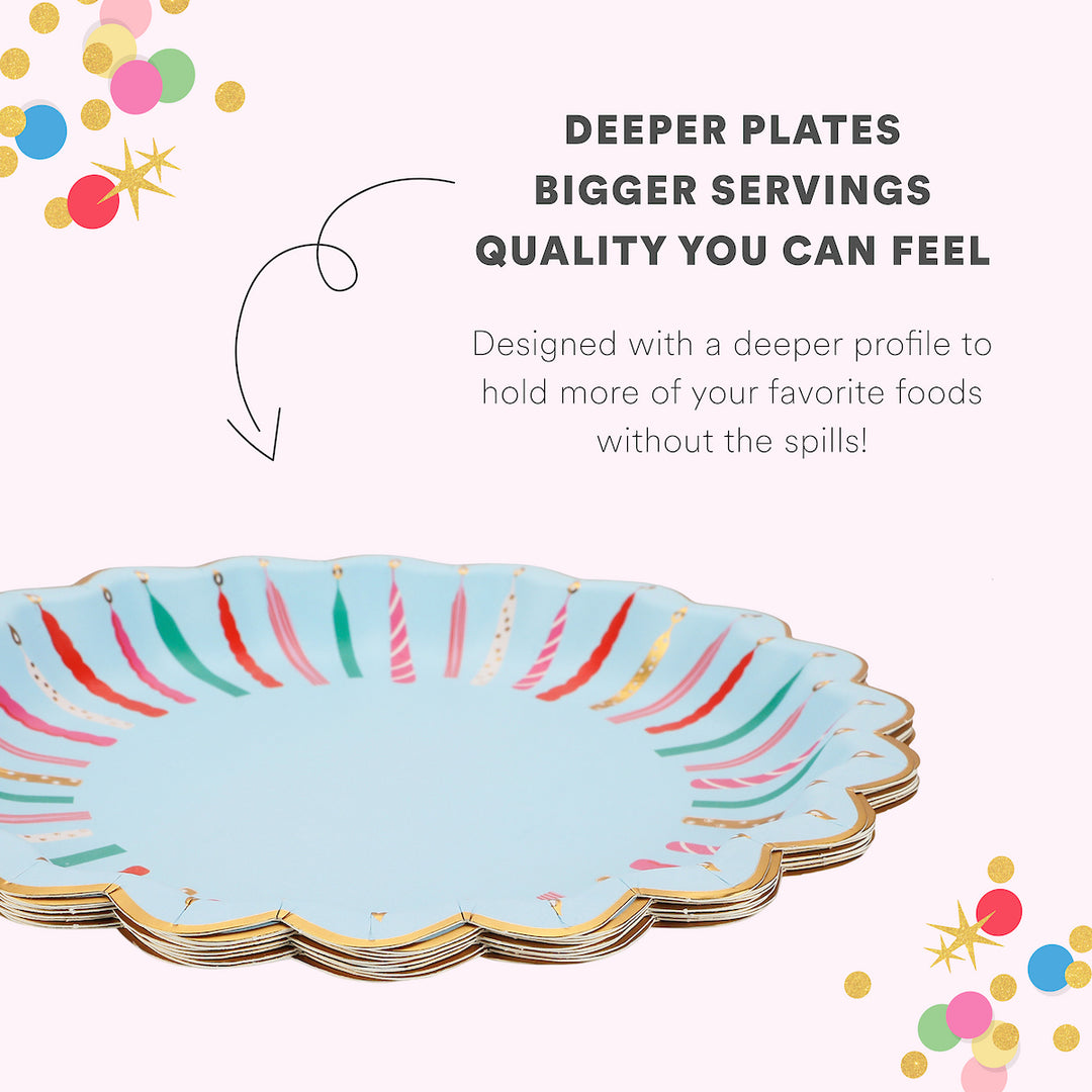 Birthday Wishes Dessert Plates (10 ct)