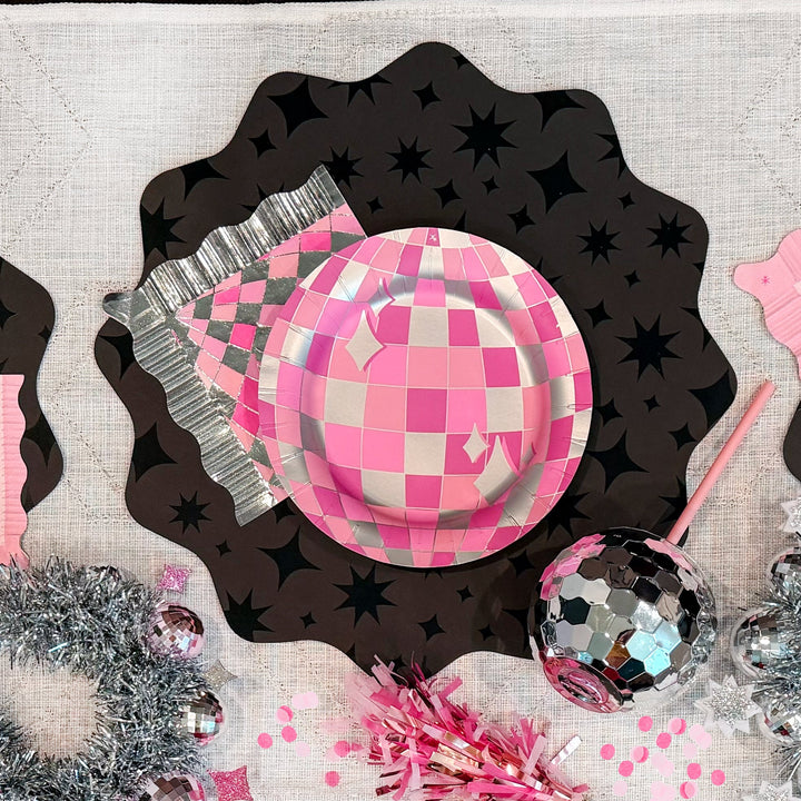 Keep on Dancing Disco Ball Plates