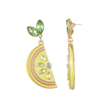 Lemon Slice Earrings