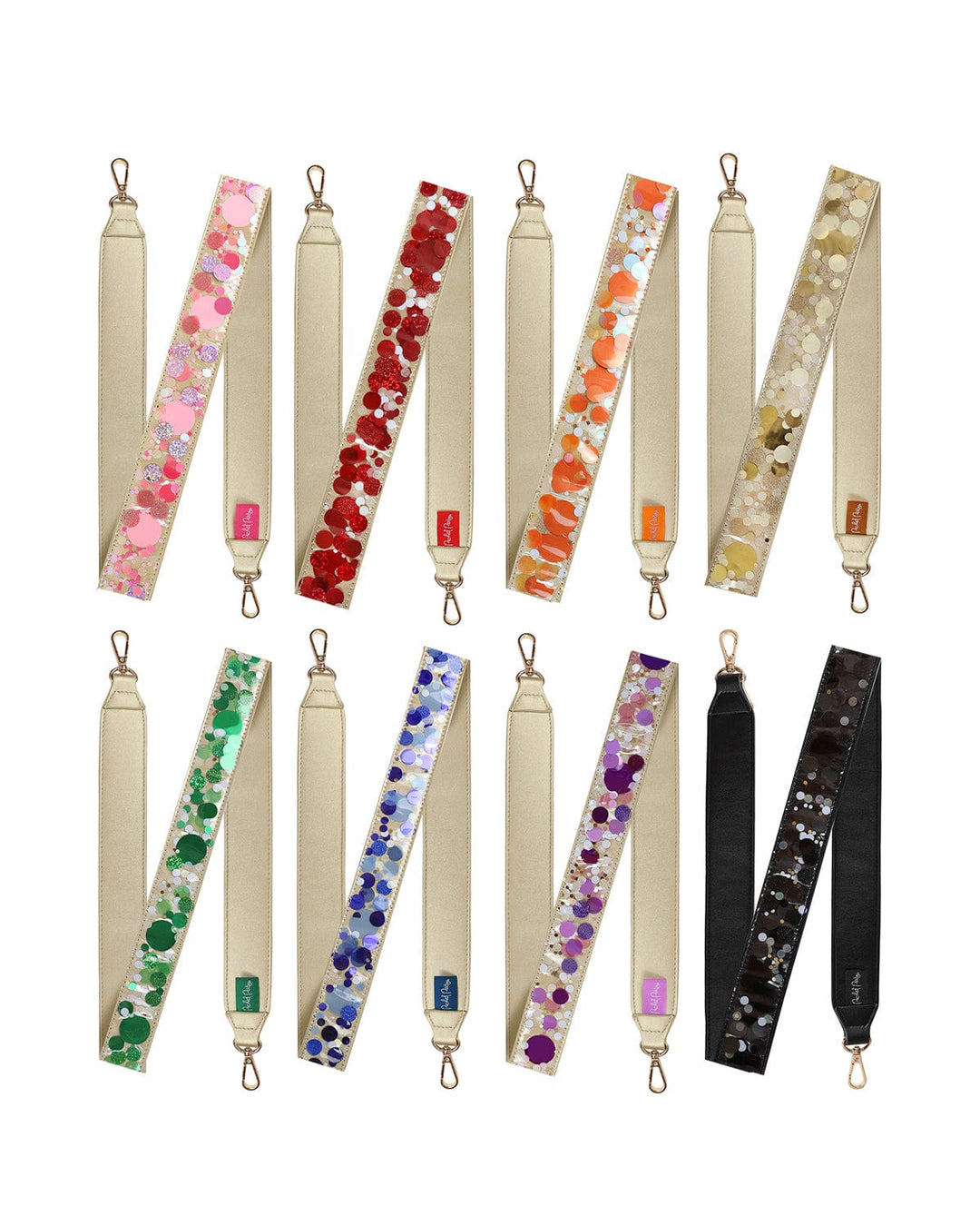 Packed Party Strap For Clear Cooper Crossbody Bag (Good As Gold)