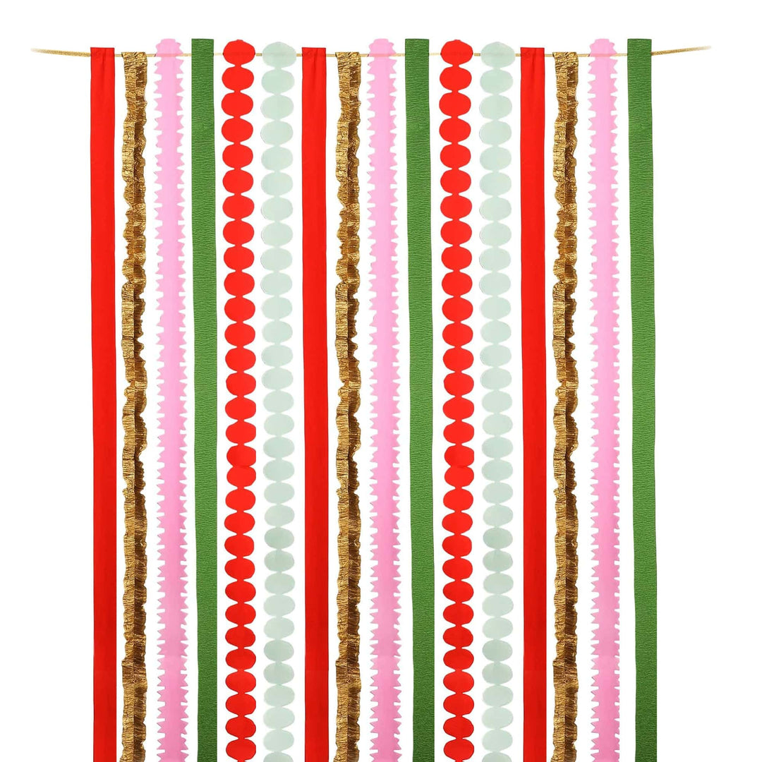 Bold Hues Party Streamer Set