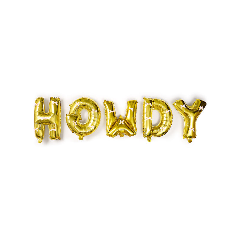 Howdy Darling Balloon Banner