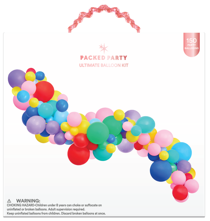 Ultimate Rainbow Balloon Garland Kit (150 ct)