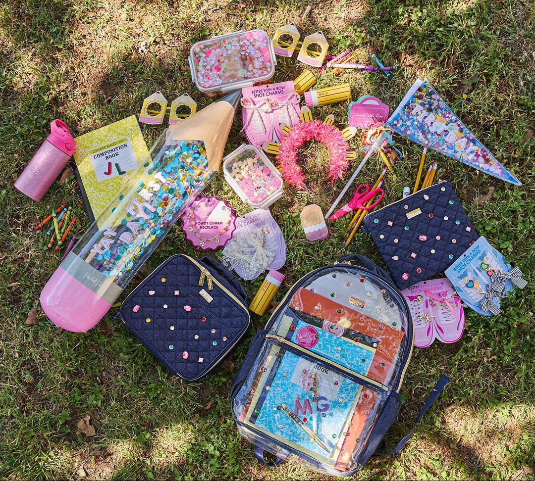 Denim &amp; Gems Quilted Lunchbox