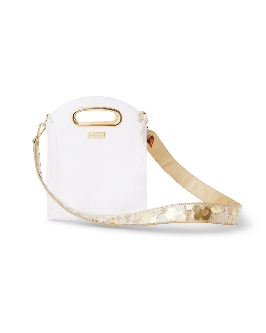 Packed Party Strap For Clear Cooper Crossbody Bag (Good As Gold)