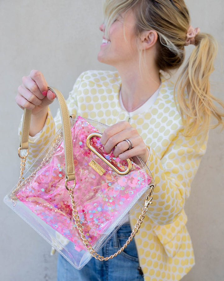 Cooper Crossbody Stadium-Approved Clear Bag