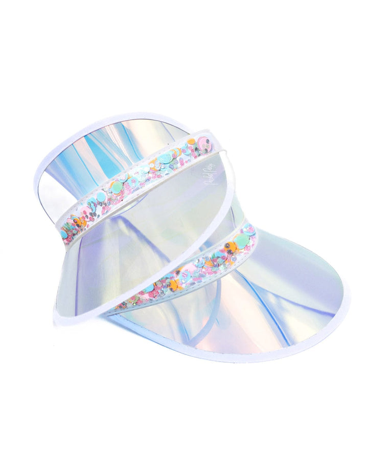 Confetti Sun Visors (Set of 2)